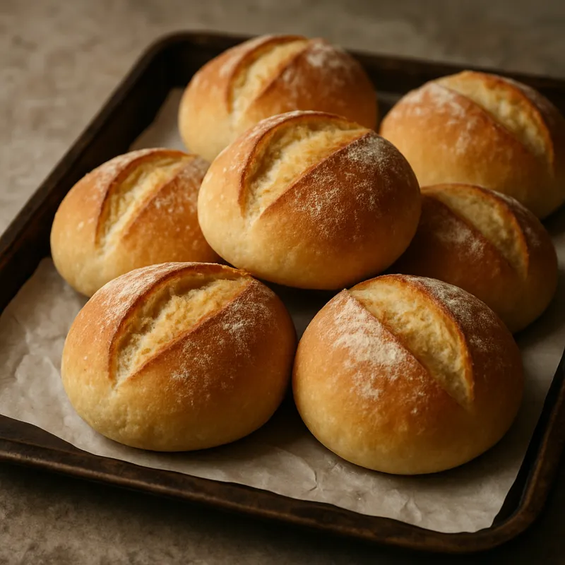 Hausgemachte Brötchen