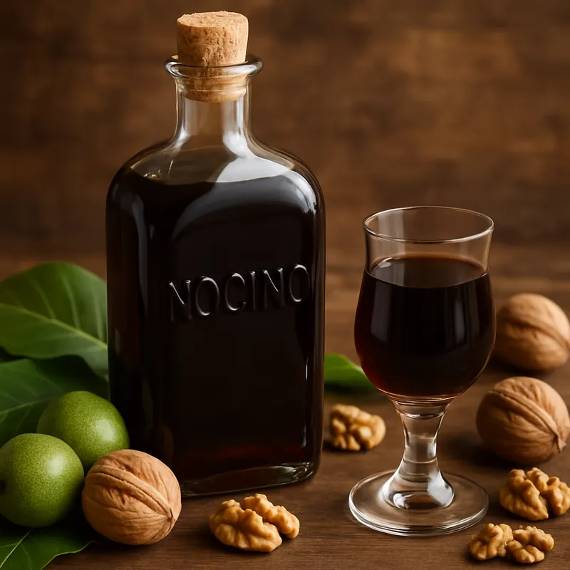 Hausgemachter Nocino (Walnusslikör)
