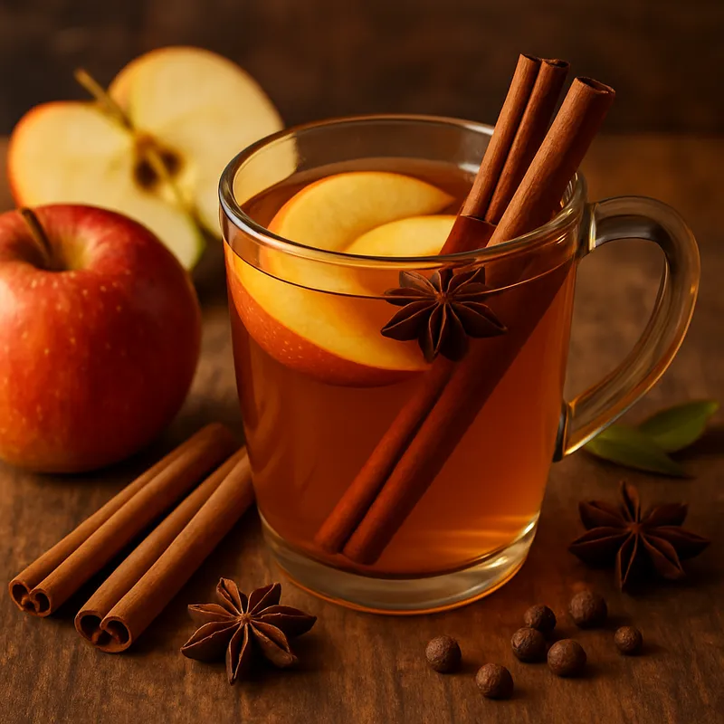 Heißer Apfelwein