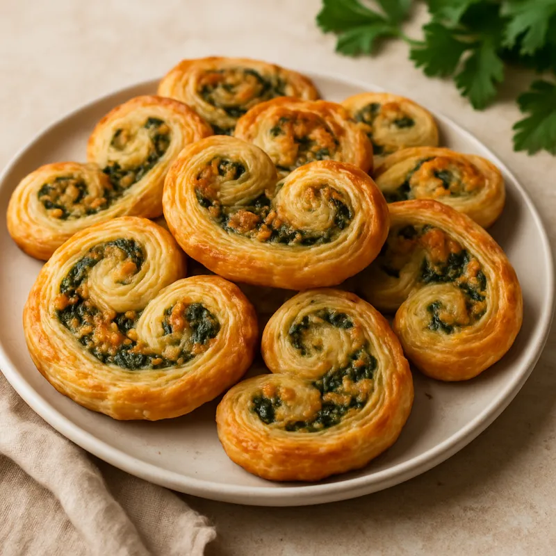 Herzhafte Palmiers
