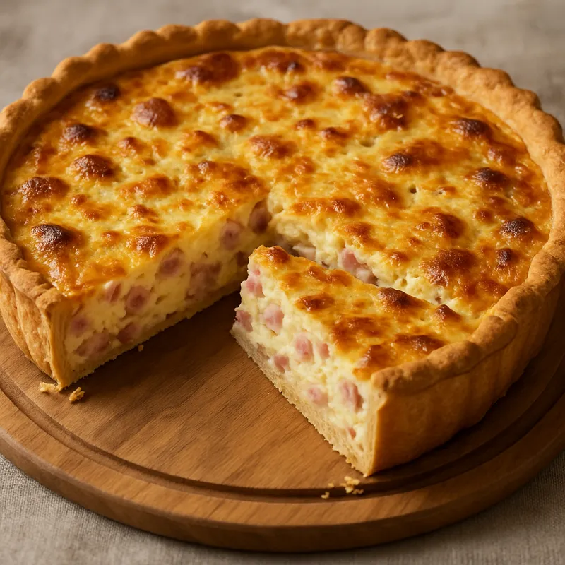 Herzhafter Schinken-Käse-Kuchen