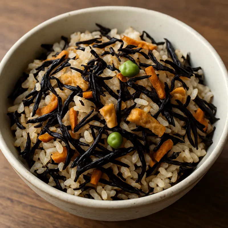 Hijiki Gohan (Algenreis)