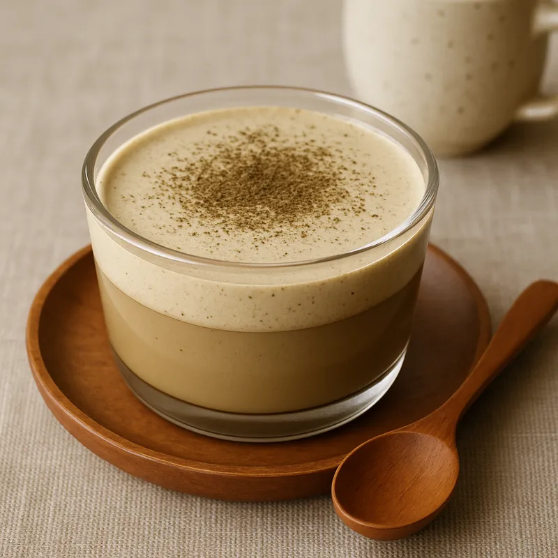 Hojicha-Latte-Pudding
