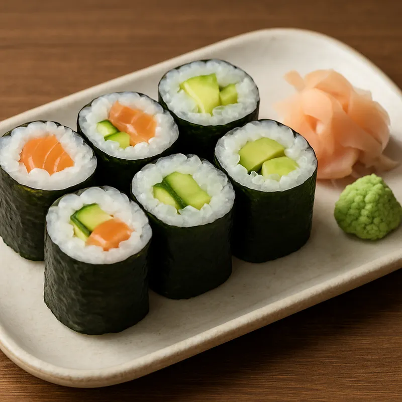 Hosomaki (Dünne Sushi-Rollen)