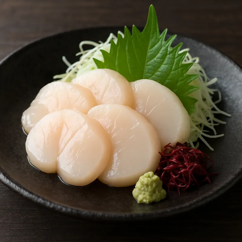 Hotate Sashimi (Jakobsmuschel-Sashimi)