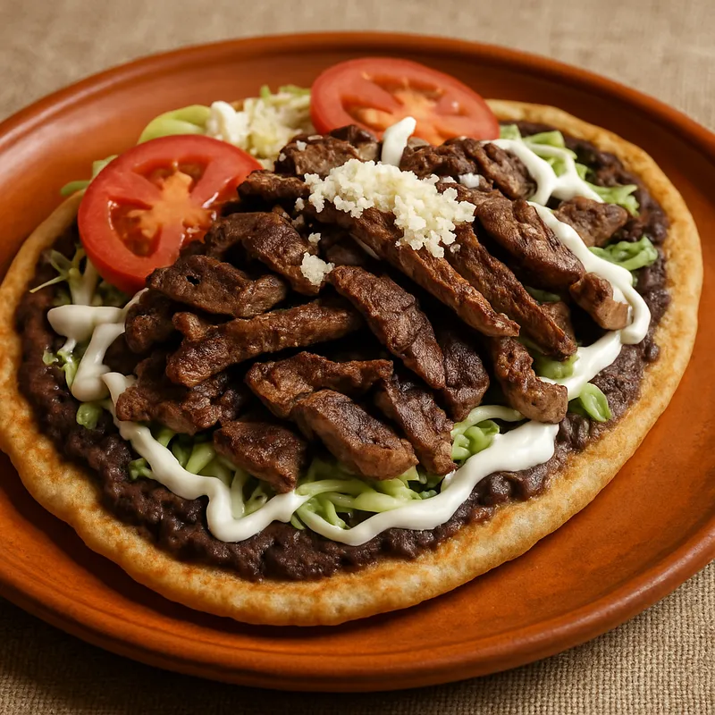 Huaraches mit Steak