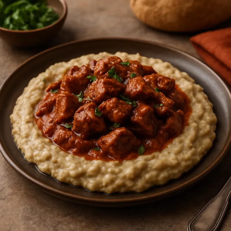 Hünkar Beğendi (Imperial Eggplant Lamb)