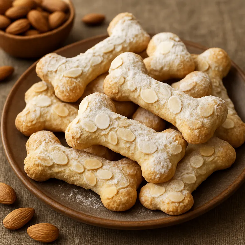 Huesos De Almendra (Mandelknochen-Kekse)