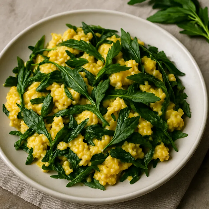 Huevos Con Epazote (Eier mit Epazote)
