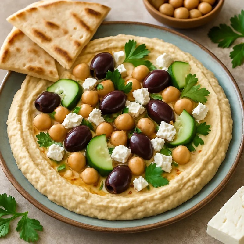 Hummus auf griechische Art