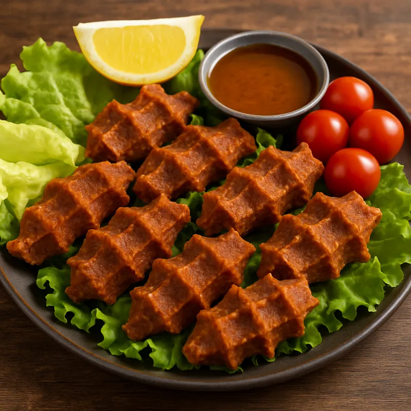 Çiğ Köfte (Rohe Fleisch-Bulgur-Bällchen)