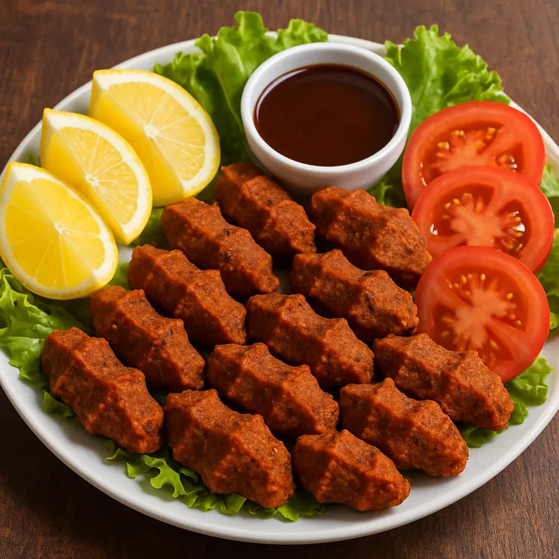 Çiğ Köfte (Vegane Bulgur-Bällchen, scharf)