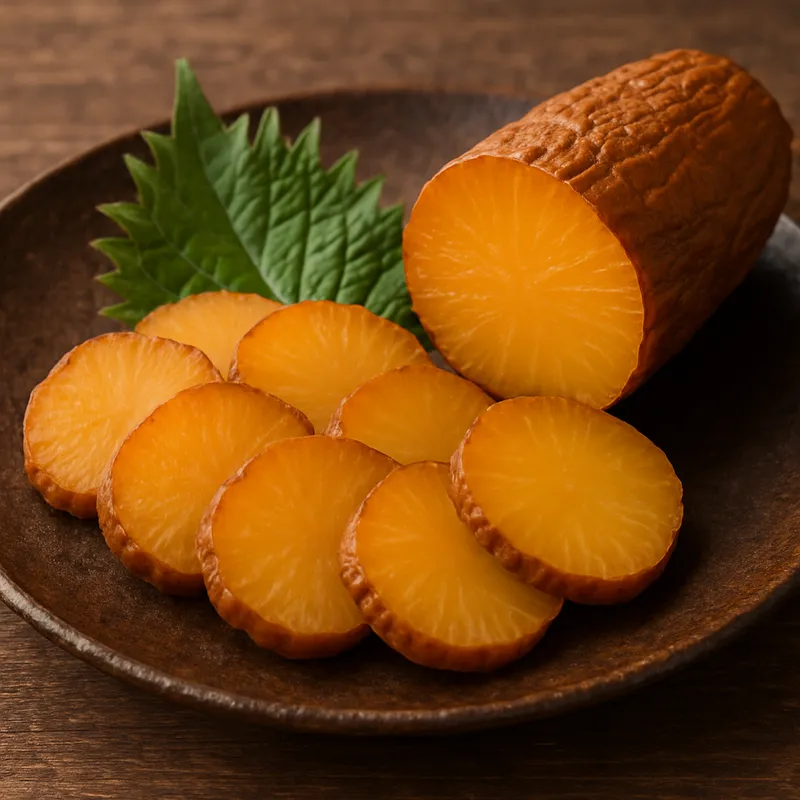Iburigakko (Geräucherter Daikon-Rettich-Einleger)