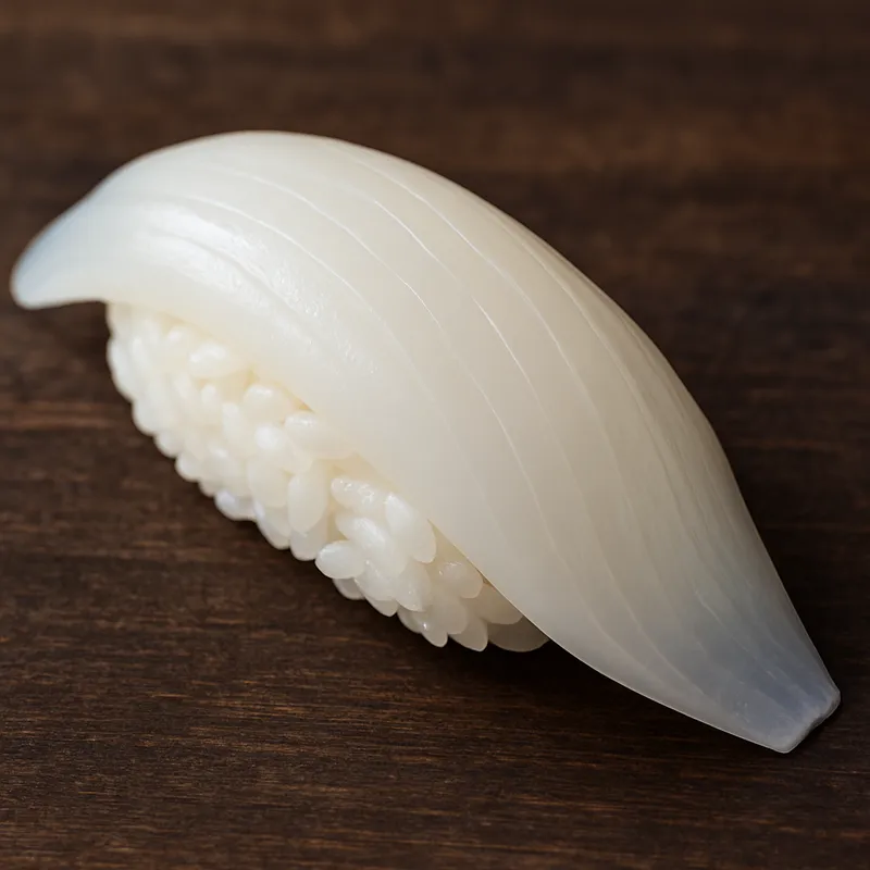 Ika Nigiri (Tintenfisch-Sushi)