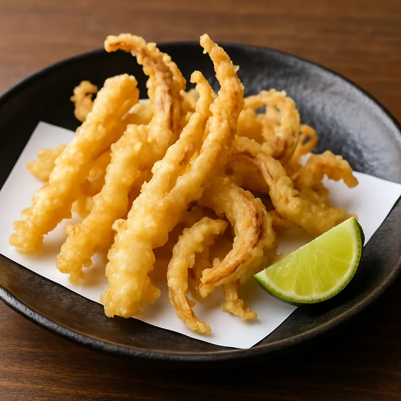 Ika Tempura (Tintenfisch Tempura)