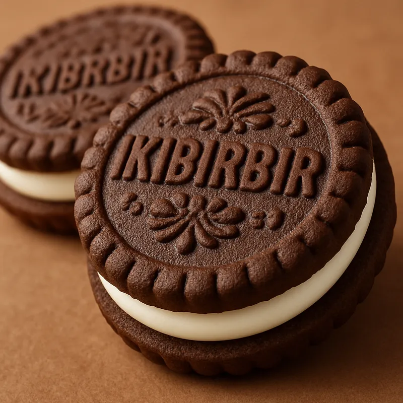 Ikibirbir Doppelkeks-Sandwich