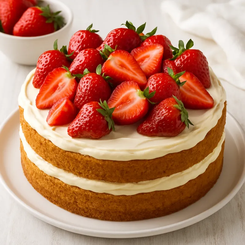 Çilekli Pasta (Erdbeer-Torte)