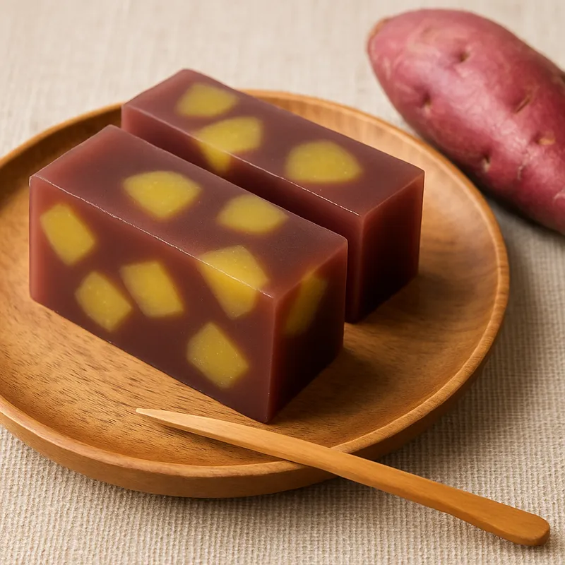 Imo Yokan (Süßkartoffel-Yokan)