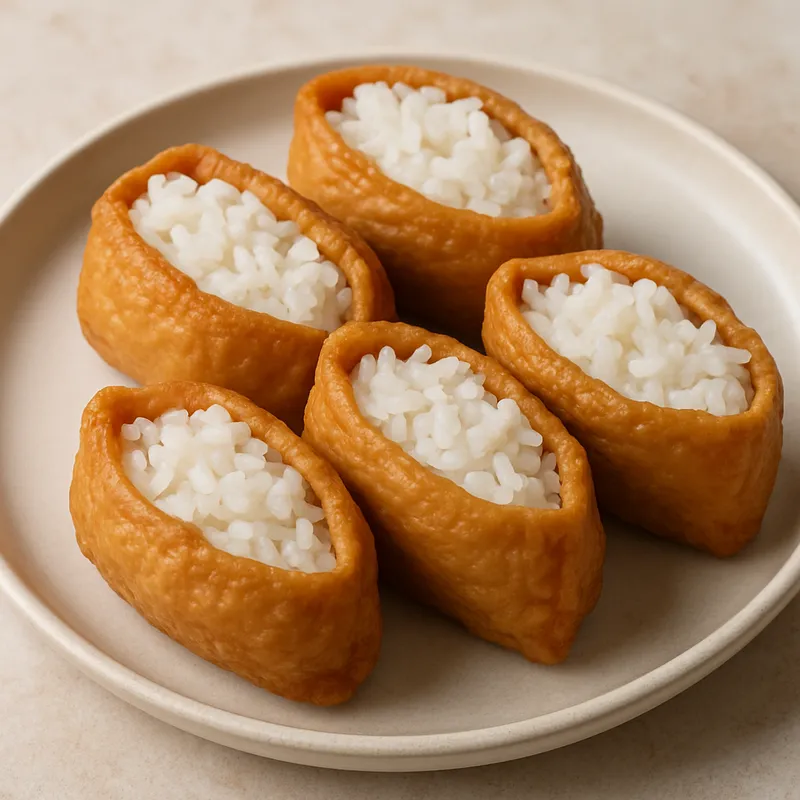 Inari Sushi (Tofu-Täschchen-Sushi)