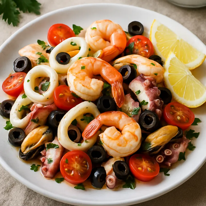 Insalata Di Frutti Di Mare (Meeresfrüchtesalat)