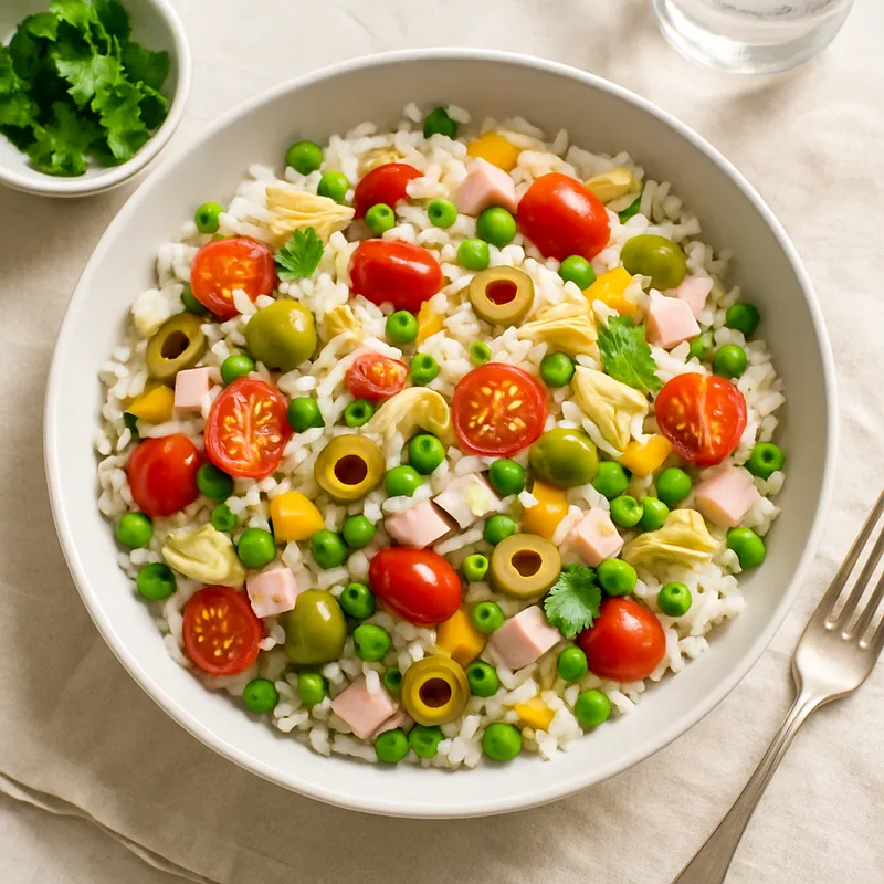 Insalata Di Riso (Italienischer Reissalat)
