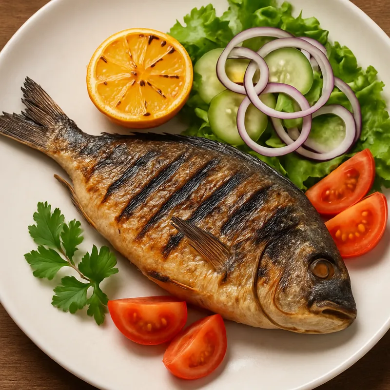 Çipura Izgara (Gegrillte Goldbrasse)