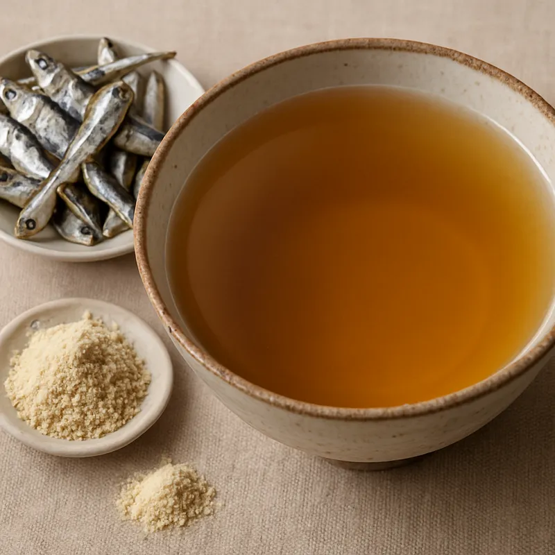 Iriko Dashi (Sardinenfond)