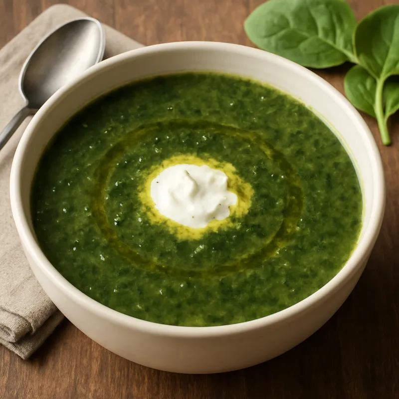 Ispanak Çorbası (Spinatsuppe)
