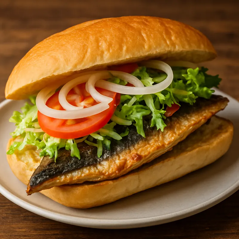 Istanbuler Fischsandwich