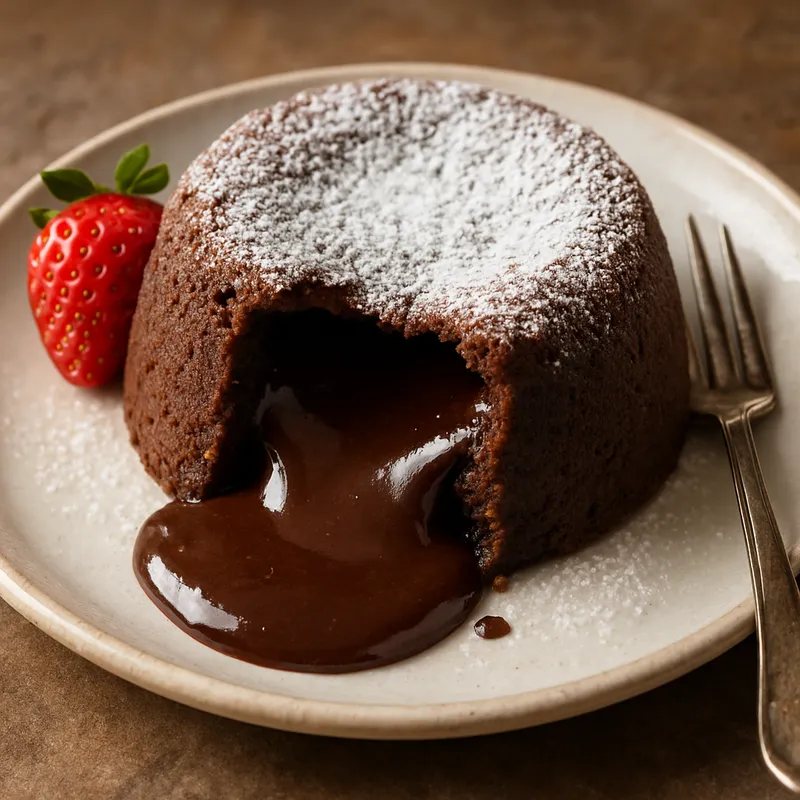 Italienischer Lava Cake