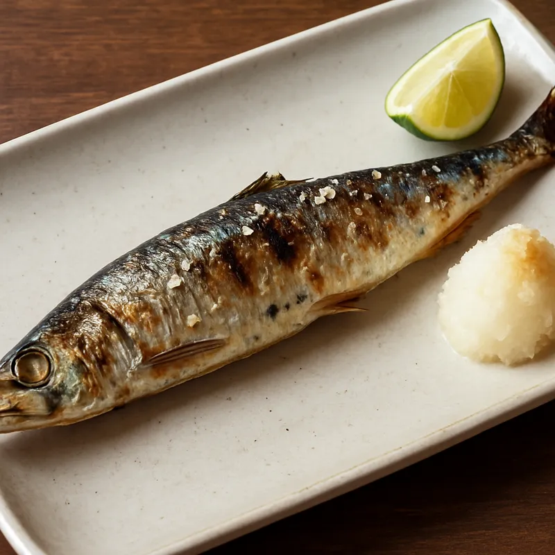 Iwashi Shioyake (Salzgegrillte Sardine)