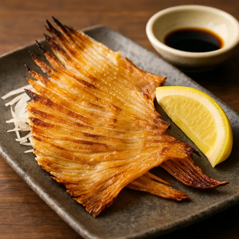 Izakaya Eihire (Gegrillte Rochenflosse)