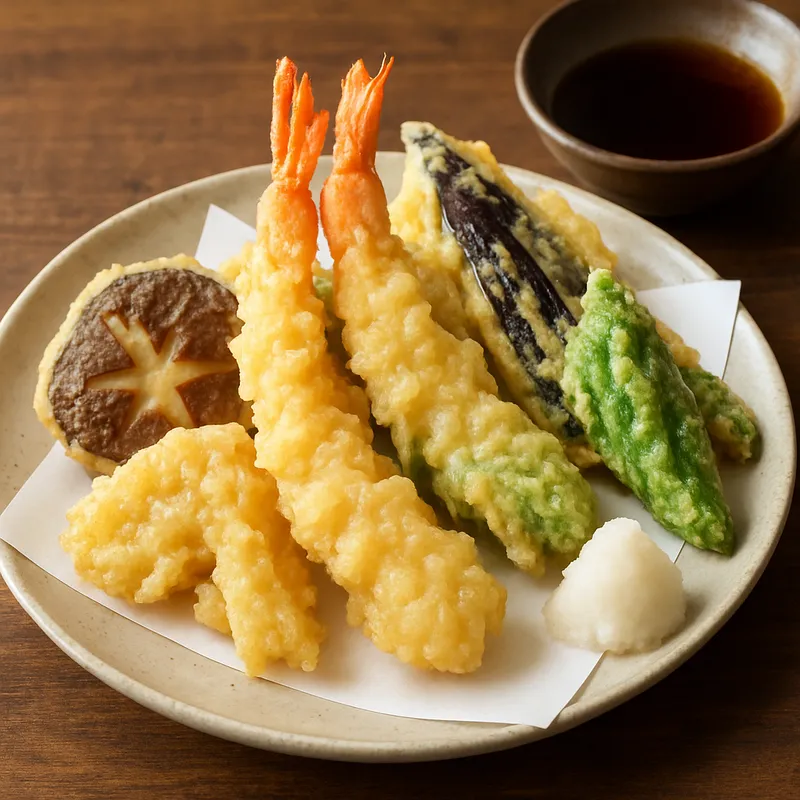 Izakaya Gemischte Tempura-Platte