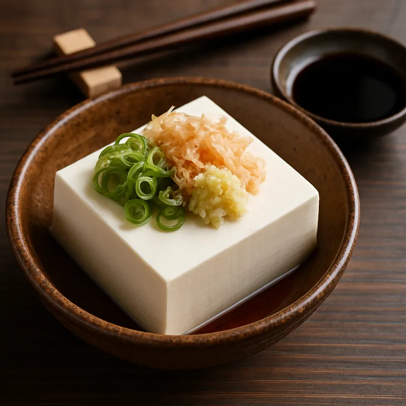Izakaya Hiyayakko (Kalter Tofu)