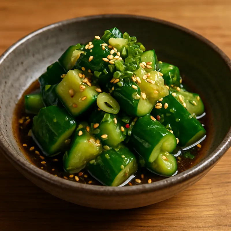 Izakaya Tataki Kyuri (Geschlagene Gurke)