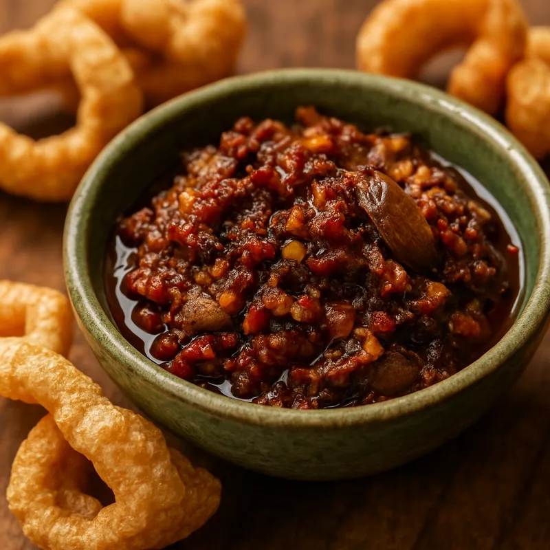 Jaew Bong (Isan-Chilipaste mit Schwarte)