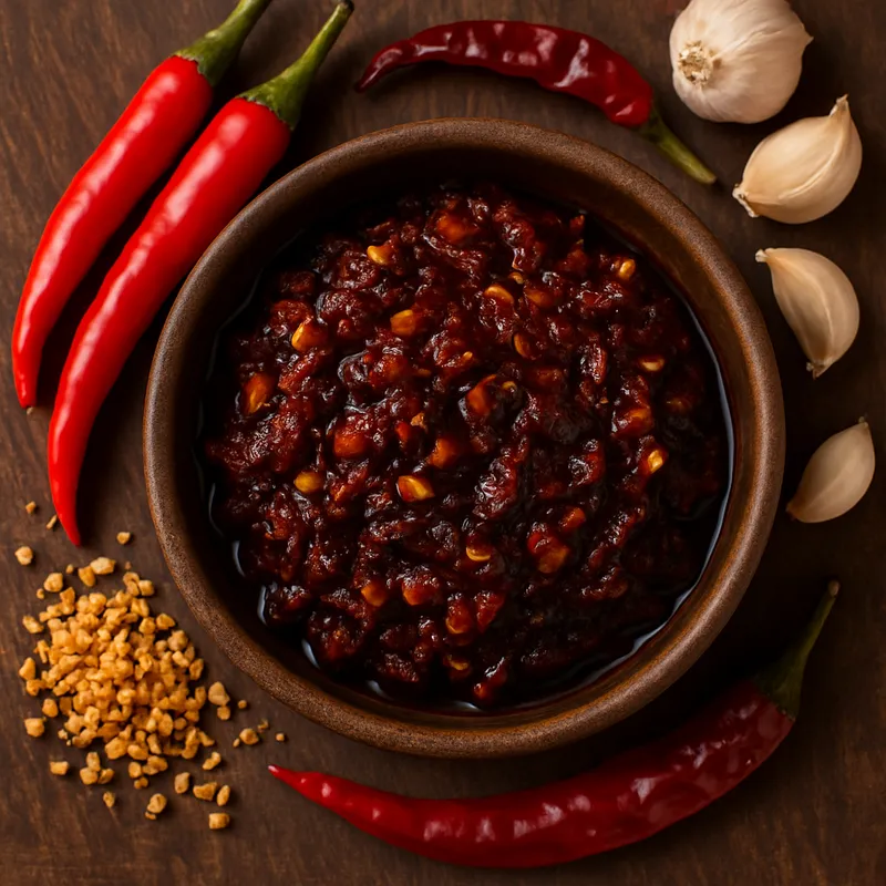 Jaew Bong (Isan geröstete Chilipaste)