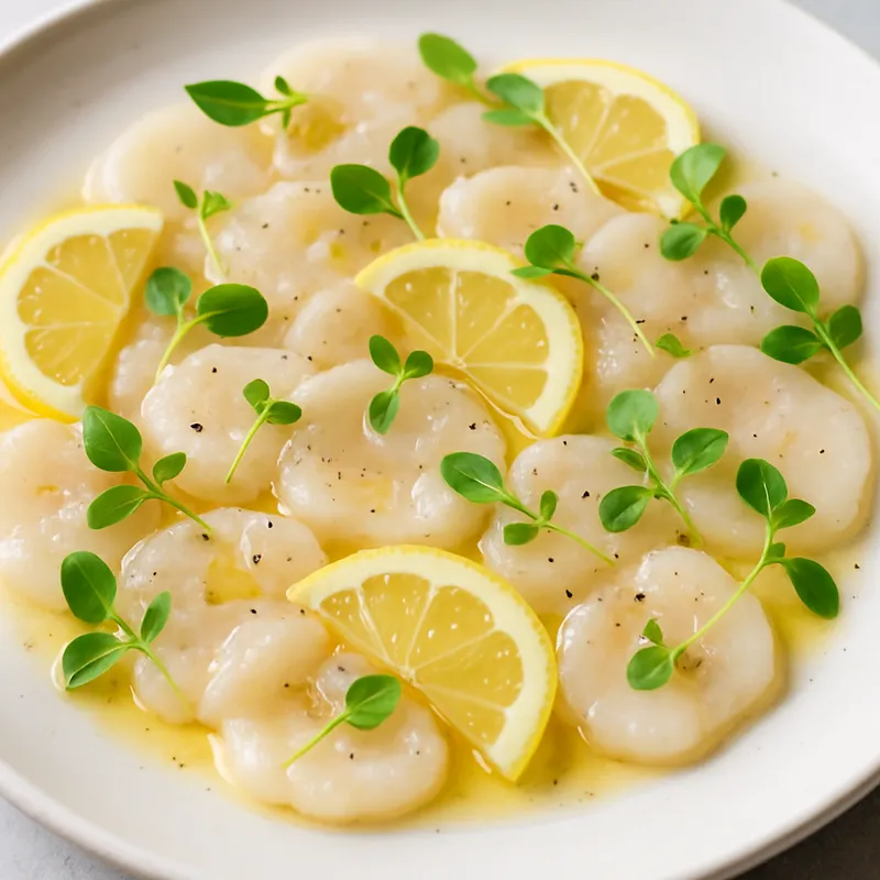 Jakobsmuschel-Carpaccio