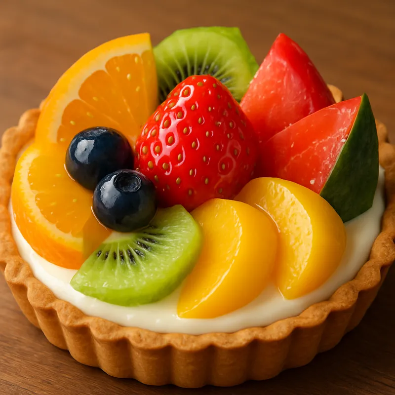 Japanische Obsttorte