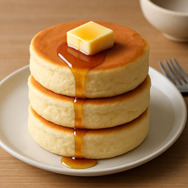 Japanische Pfannkuchen (Soufflé-Pancakes)