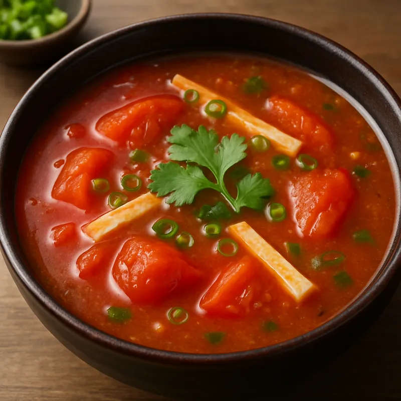 Japanische Tomatensuppe