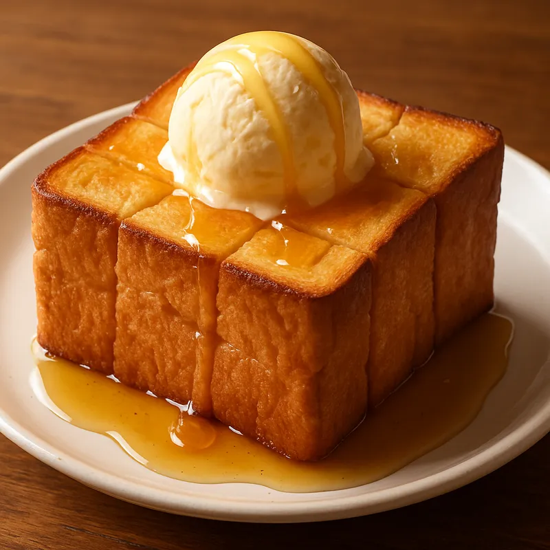 Japanischer Honigtoast