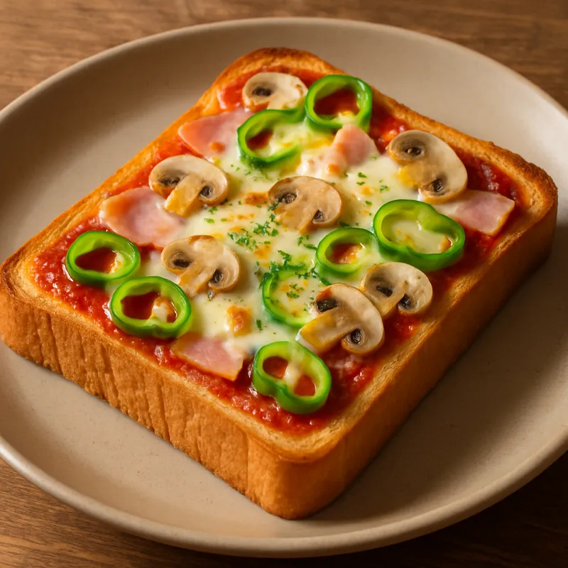 Japanischer Pizza-Toast