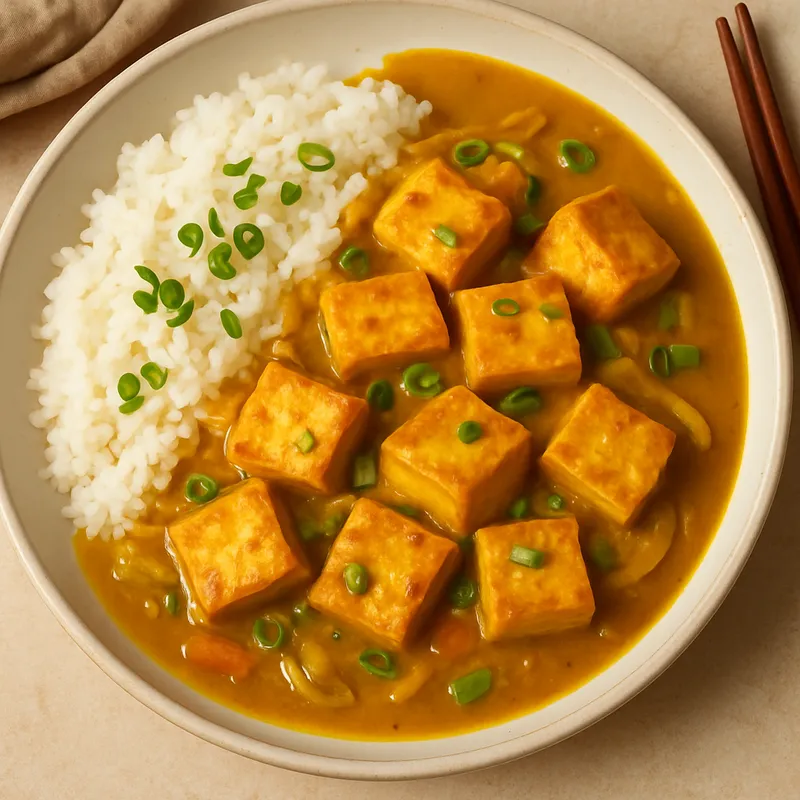 Japanisches Tofu-Curry