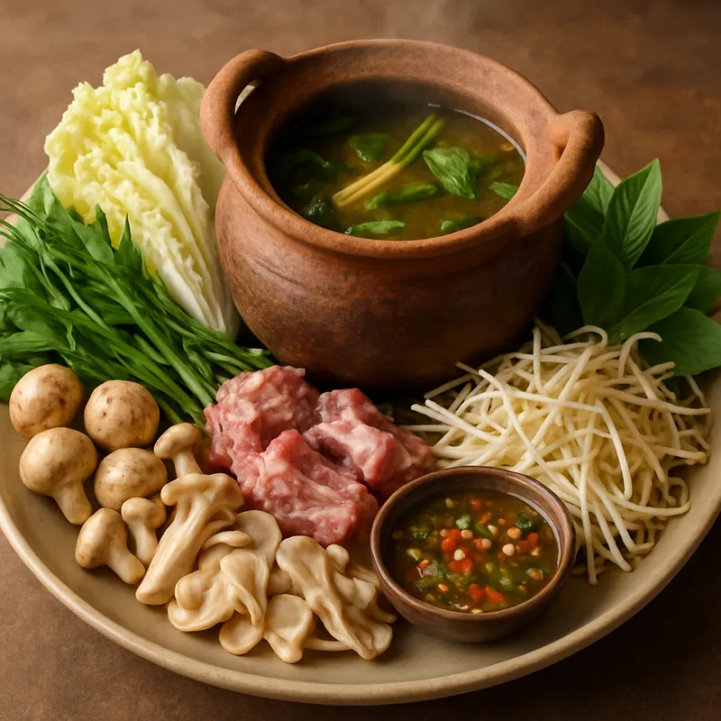 Jim Jum Isan (Klassischer Isan Kräuter-Hot-Pot)