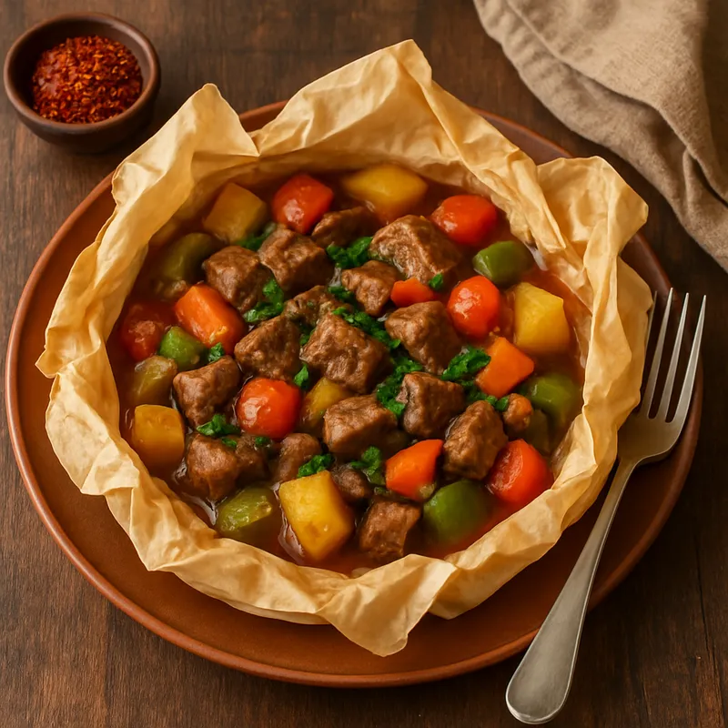 Kağıt Kebabı (Pergamentpapier-Eintopf)