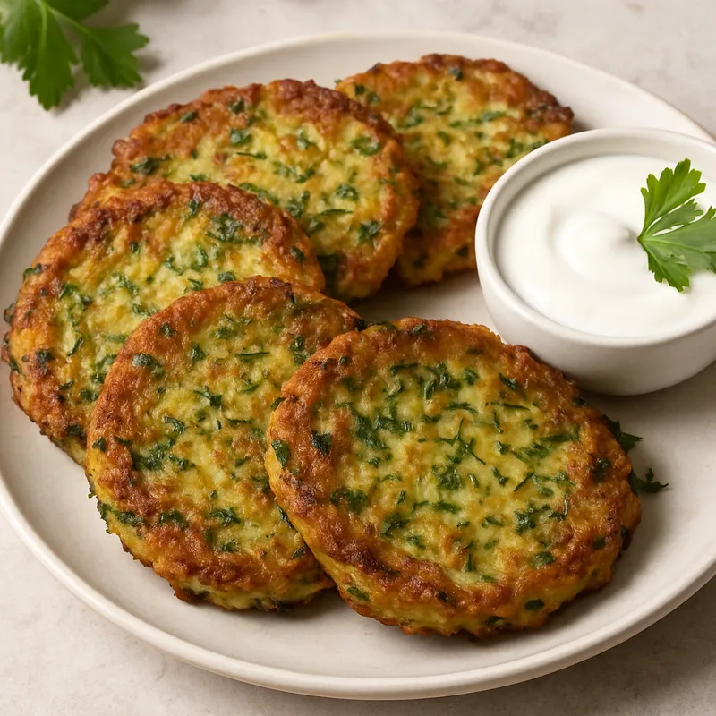 Kabak Mücver (Zucchini-Küchlein)