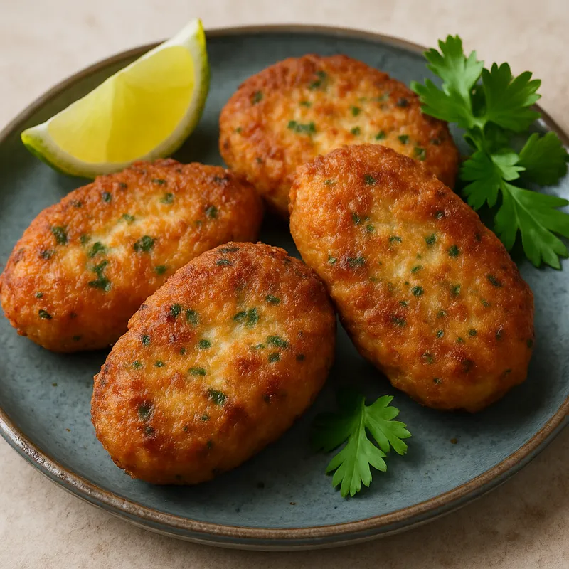 Kabeljau-Rissoles