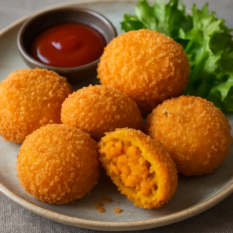 Kabocha Korokke (Kürbiskroketten)