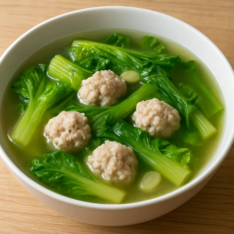 Kaeng Chuet Phak Kaat (Senfkraut-Suppe)